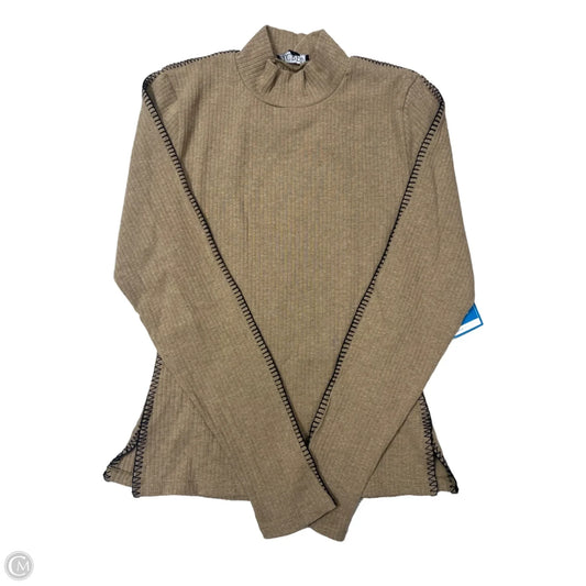 New! Top Long Sleeve By J. Crew In Tan, Size: M