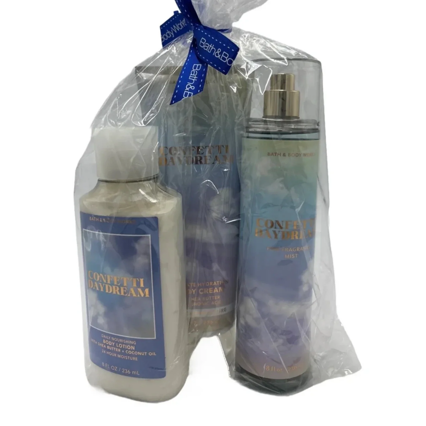 New! Confetti Daydream 3pc. Fragrance Set By Bath And Body Works