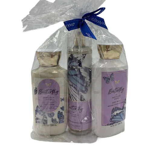 New! Butterfly 3pc. Fragrance Set By Bath And Body Works