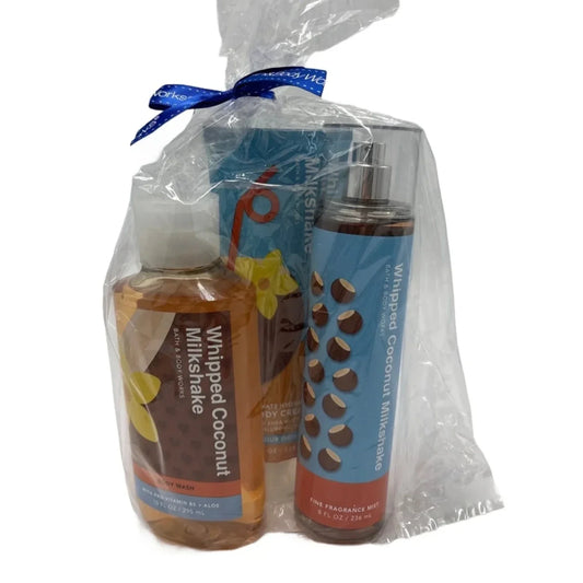 New! Whipped Coconut 3pc. Fragrance Set By Bath And Body Works