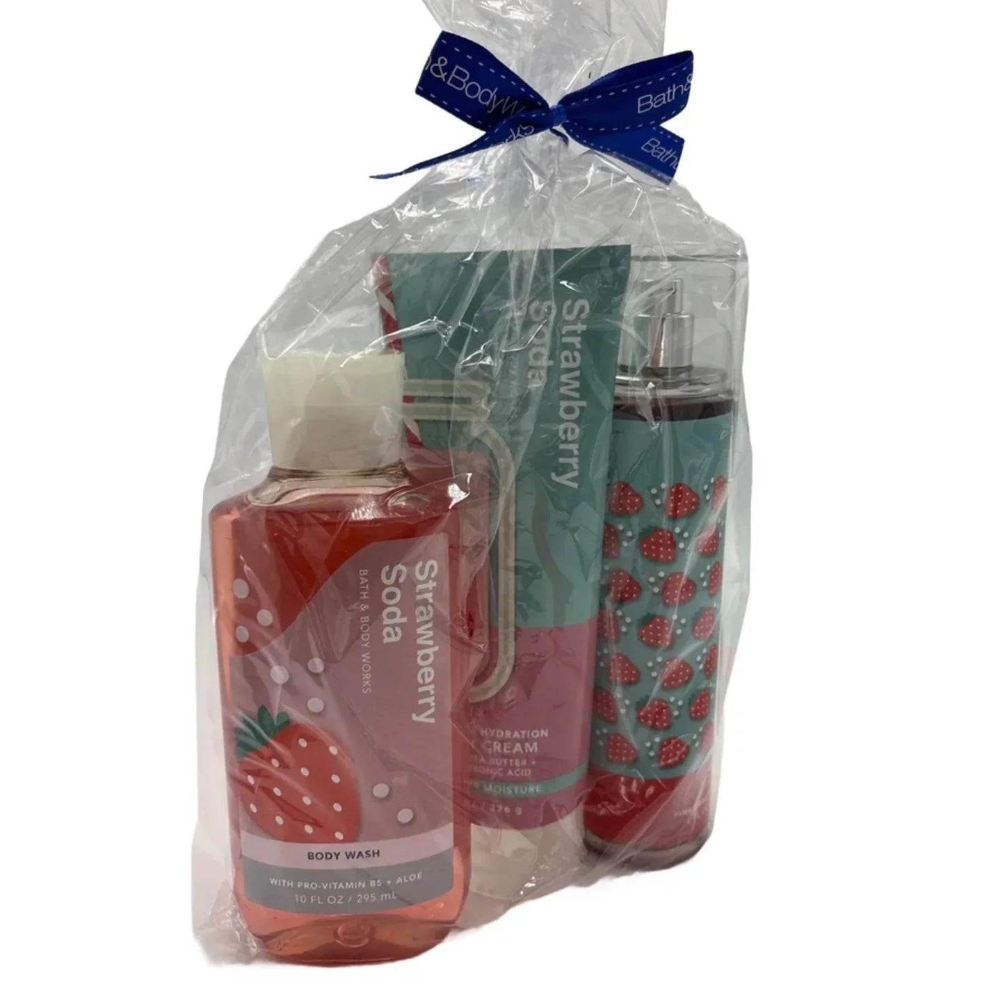New! Strawberry Soda 3pc. Fragrance By Bath And Body Works