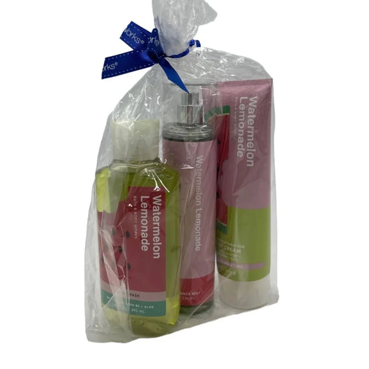 New! Watermelon Lemonade 3pc. Fragrance Set By Bath And Body Works