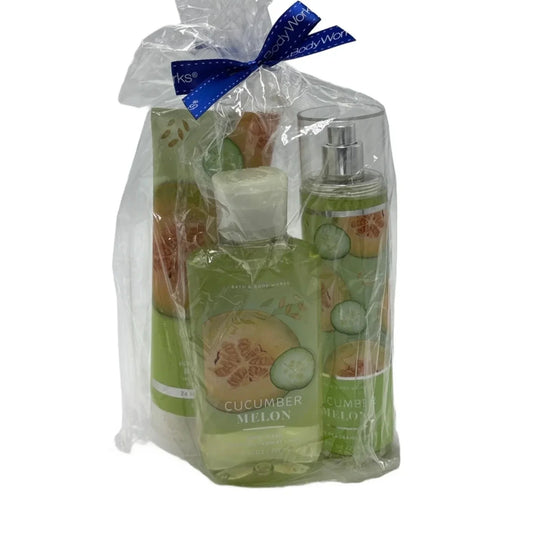 New! Cucumber Melon 3pc. Fragrance Set By Bath And Body Works