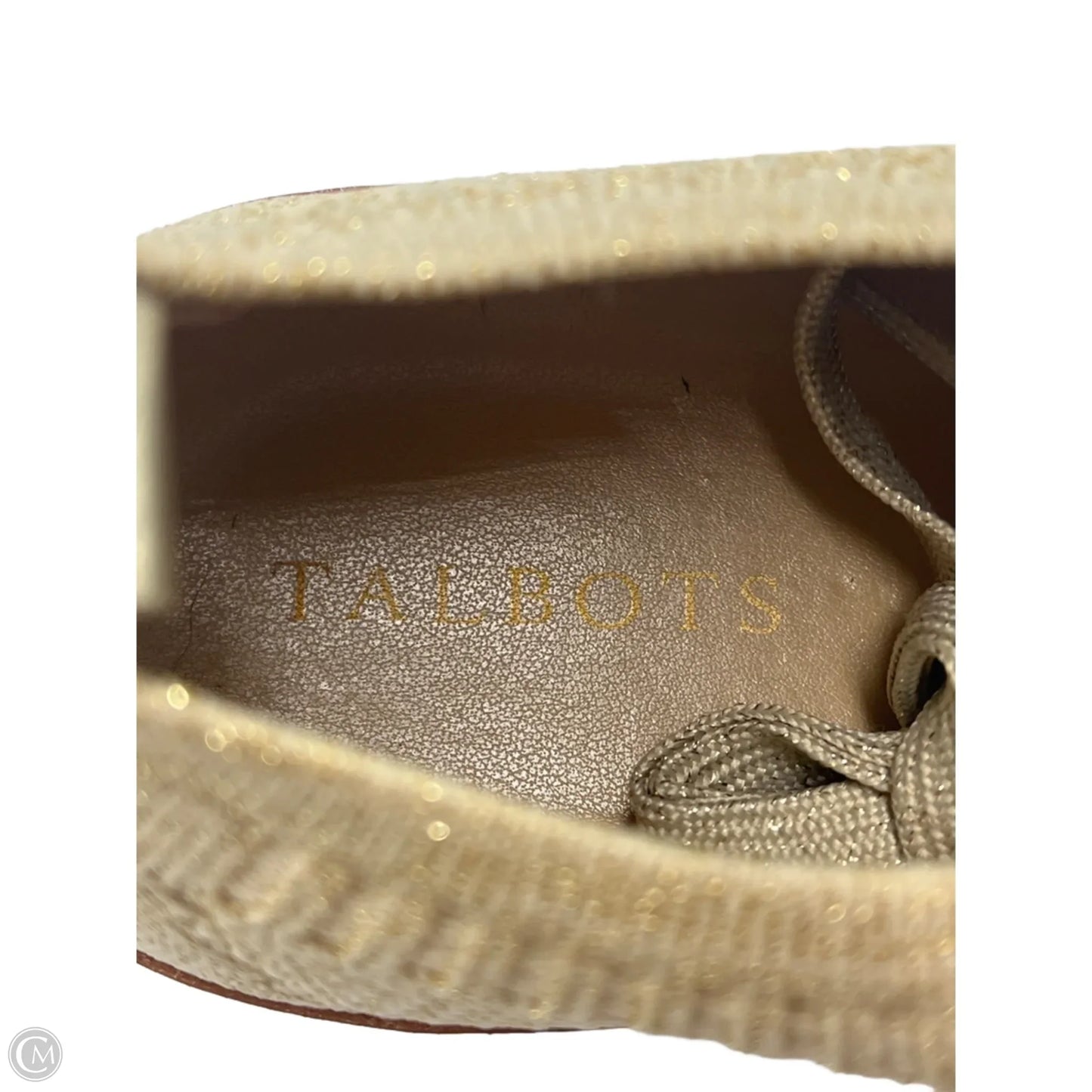 New! Shoes Flats By Talbots In Gold, Size: 7.5