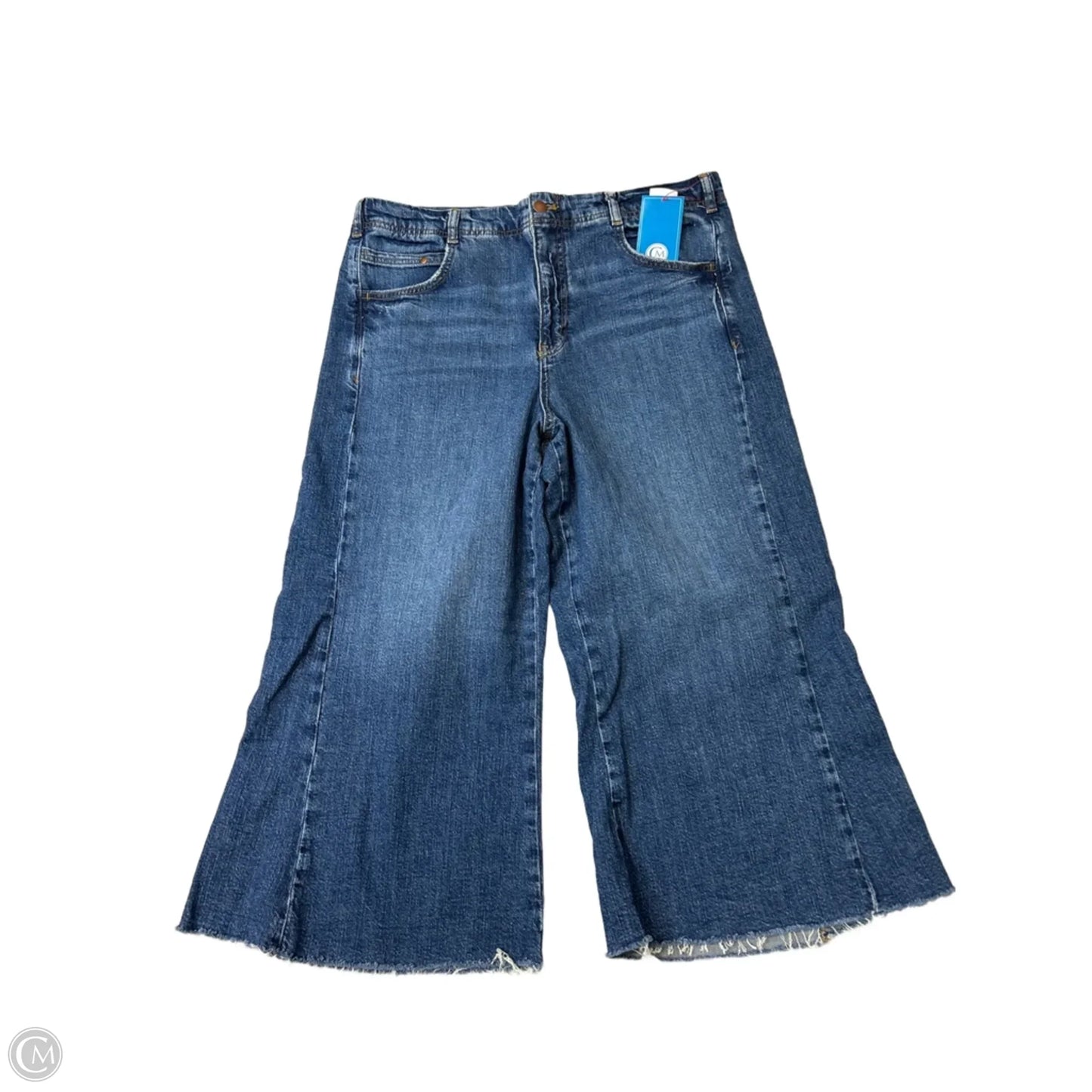 Jeans Cropped By Pilcro In Blue, Size: 12