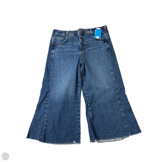 Jeans Cropped By Pilcro In Blue, Size: 12