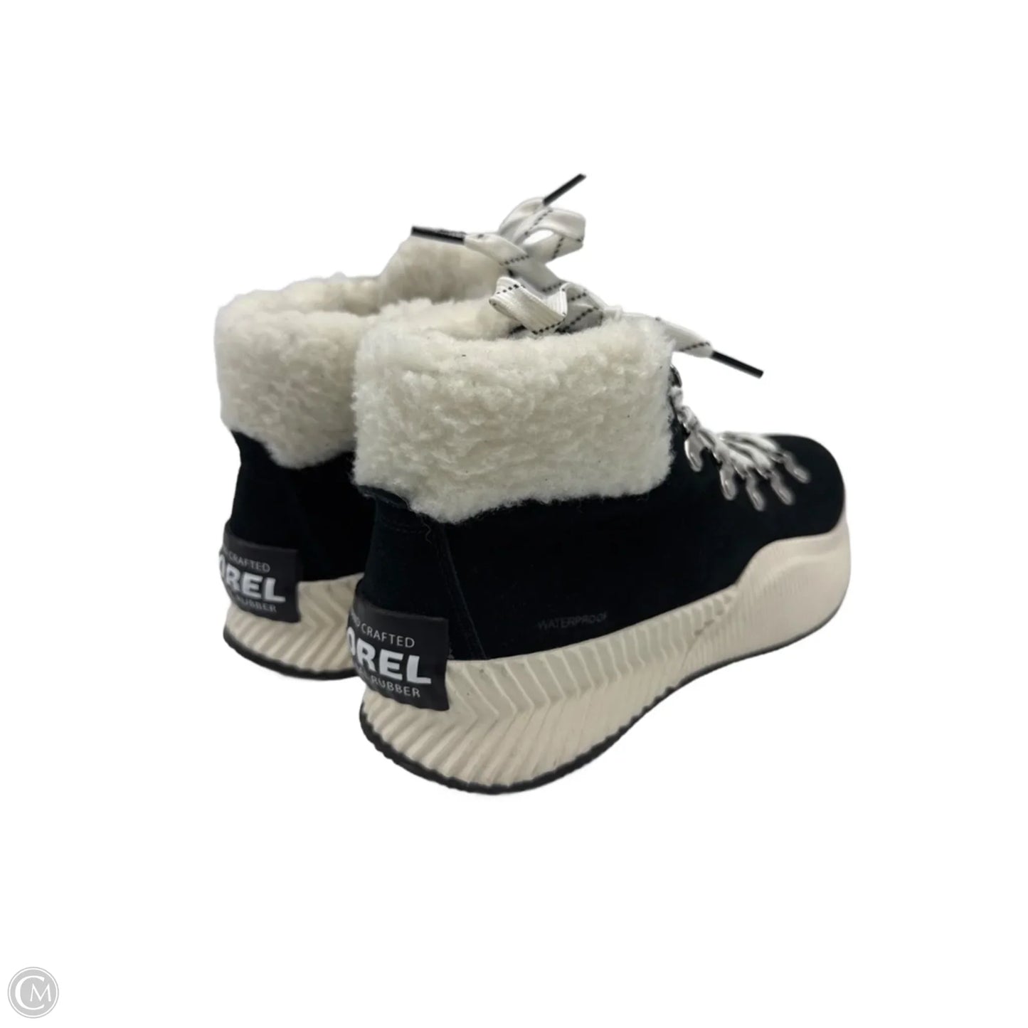 Designer Shoes By Sorel In Black, Size: 9