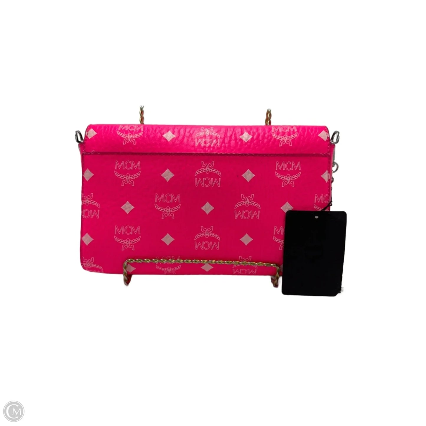 New! MCM Millie Visetos Luxury WOC Crossbody Handbag