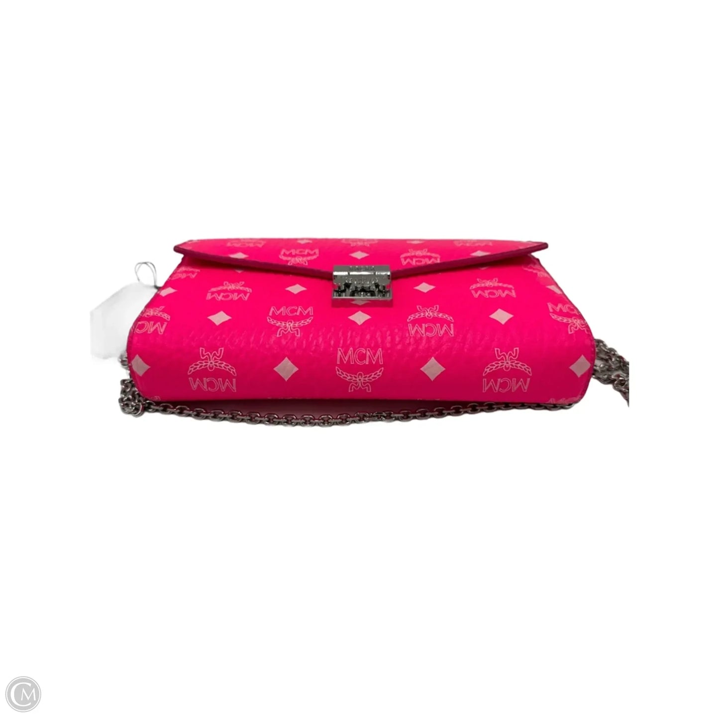 New! MCM Millie Visetos Luxury WOC Crossbody Handbag