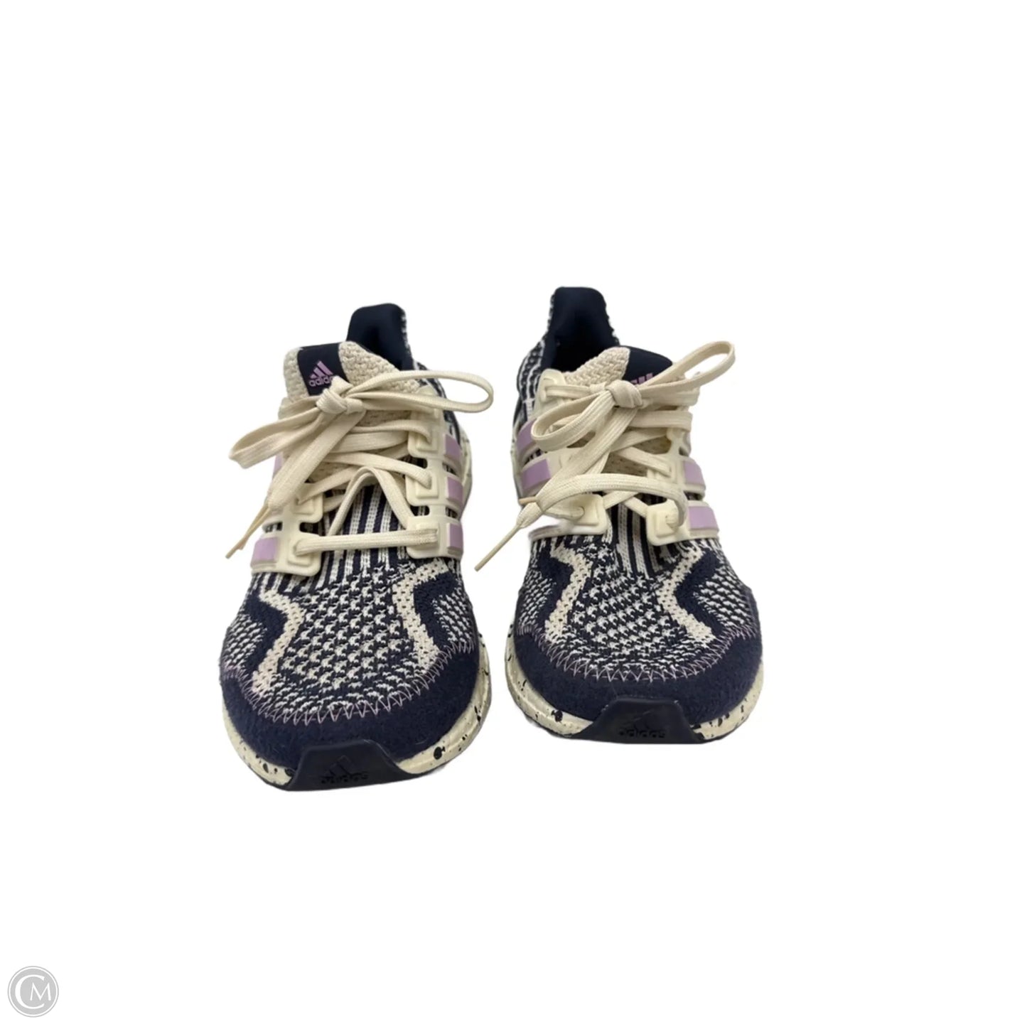 Shoes Athletic By Adidas In Blue & Cream, Size: 7