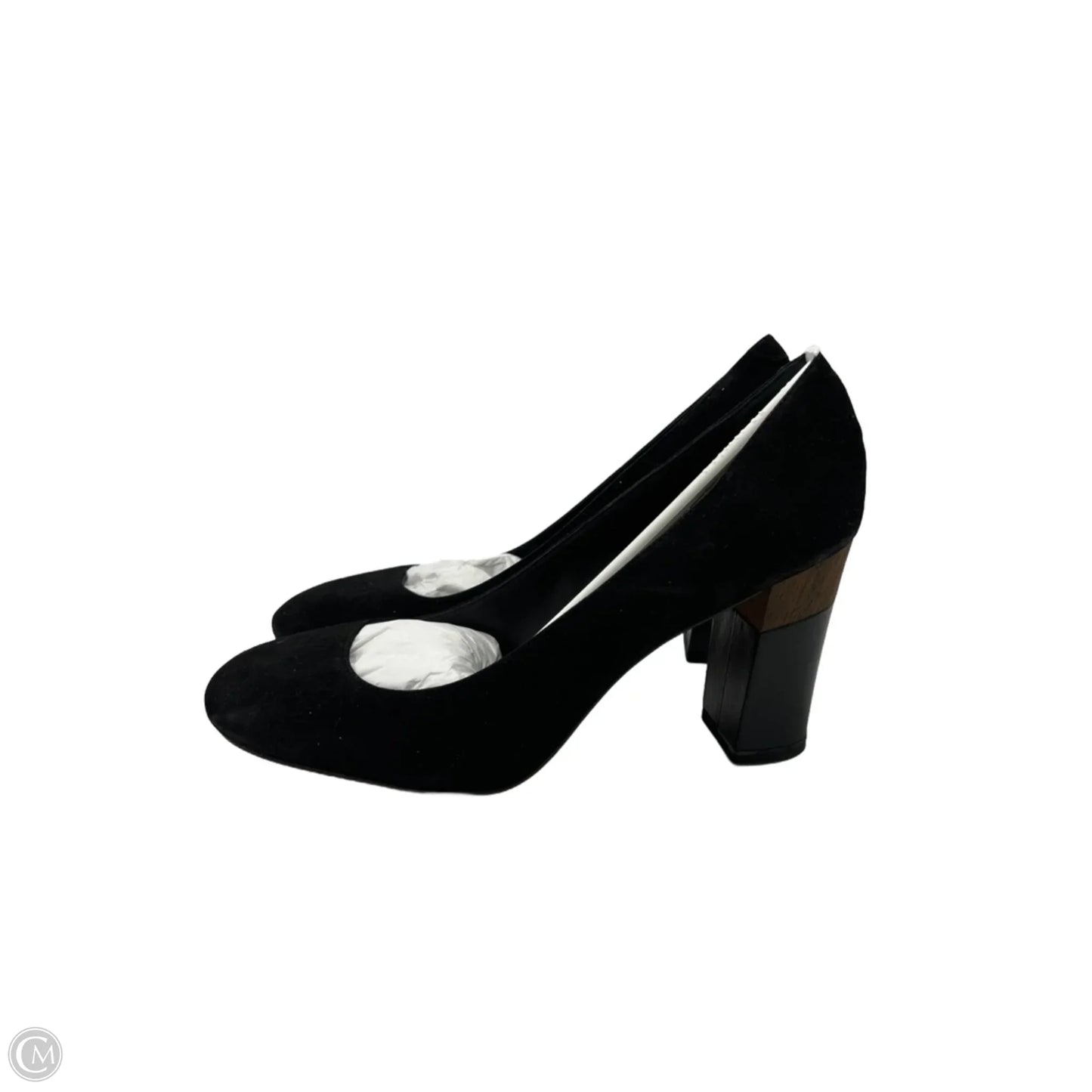 New! Shoes Heels Block By Banana Republic In Black & Brown, Size: 8