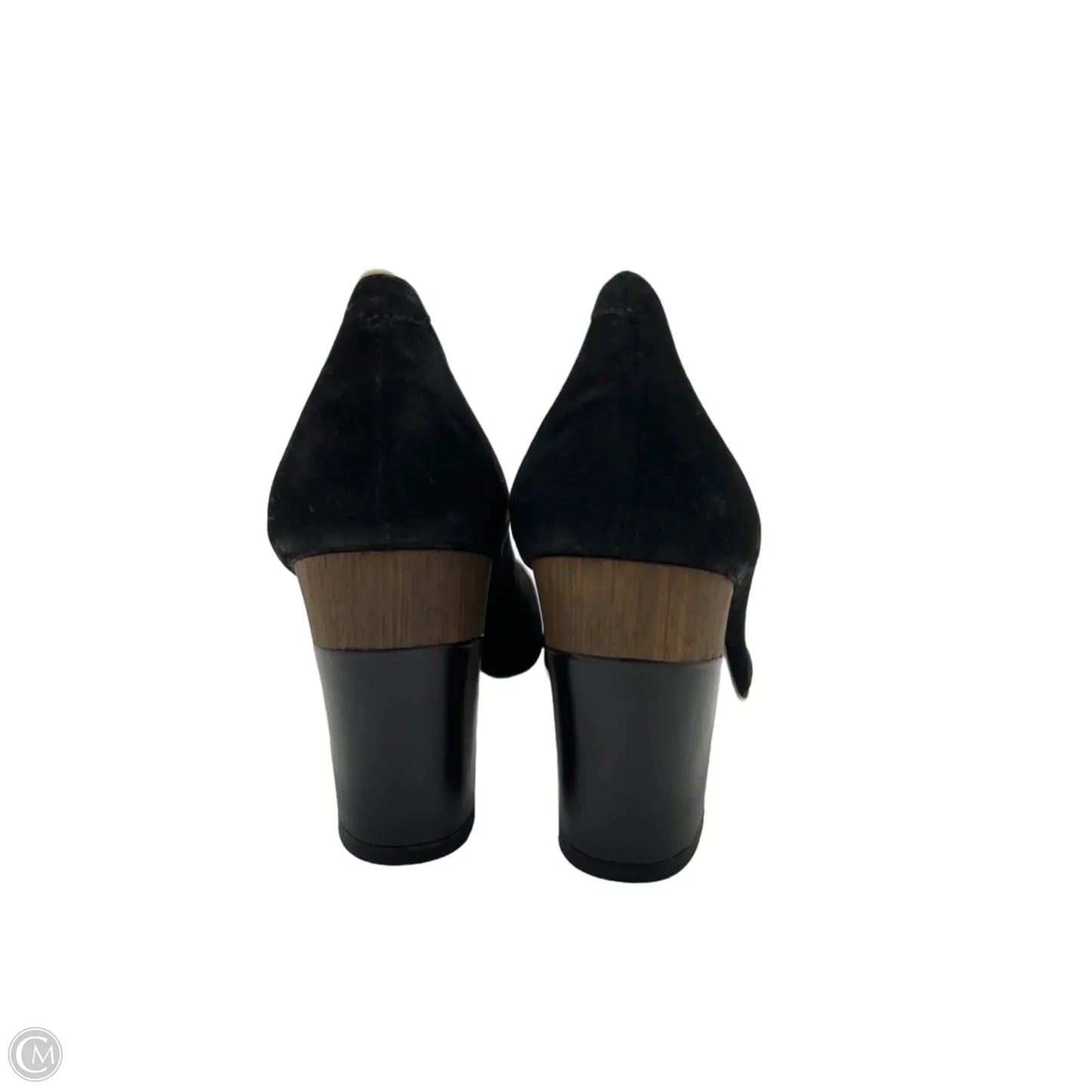 New! Shoes Heels Block By Banana Republic In Black & Brown, Size: 8