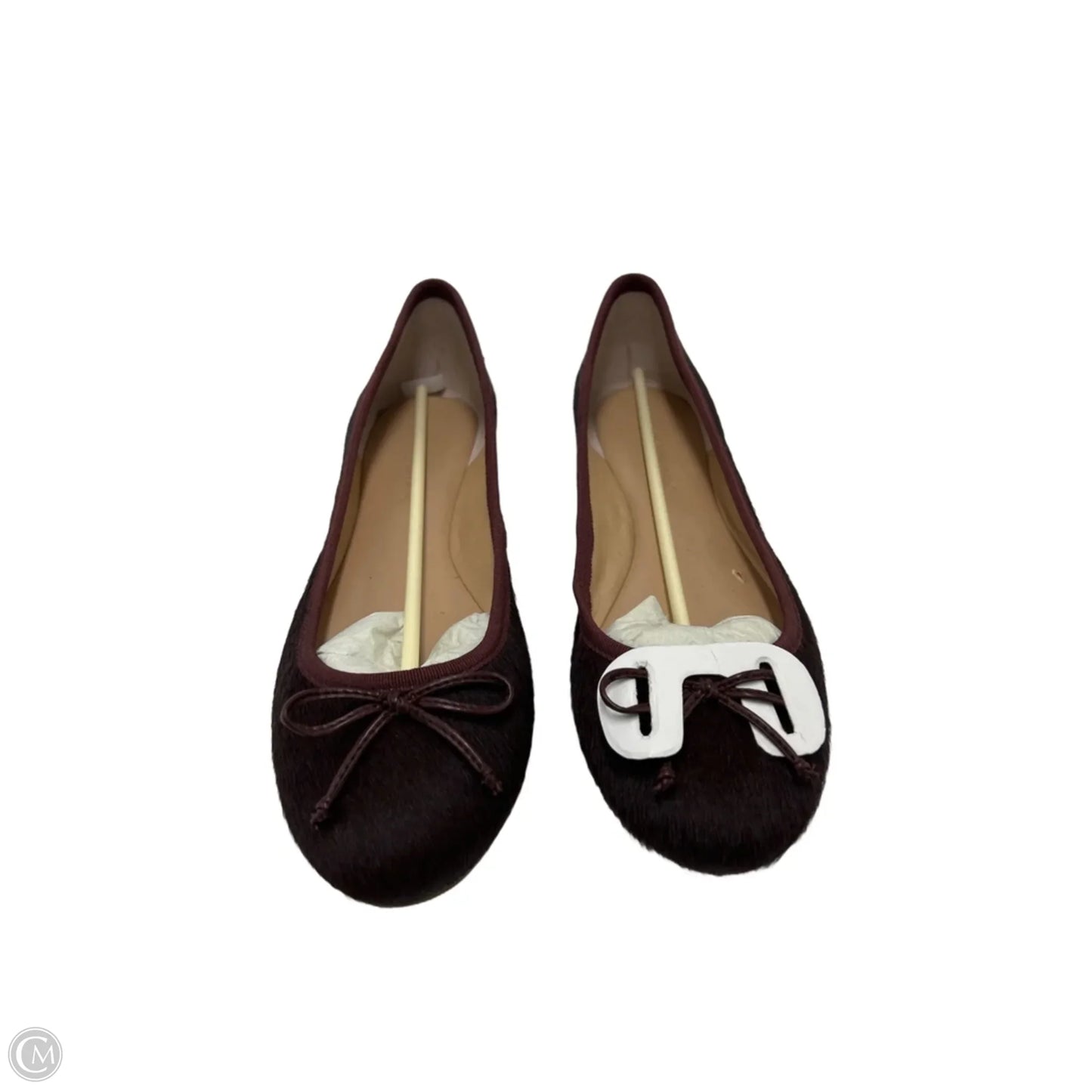 Like New! Shoes Flats By Banana Republic In Maroon, Size: 8