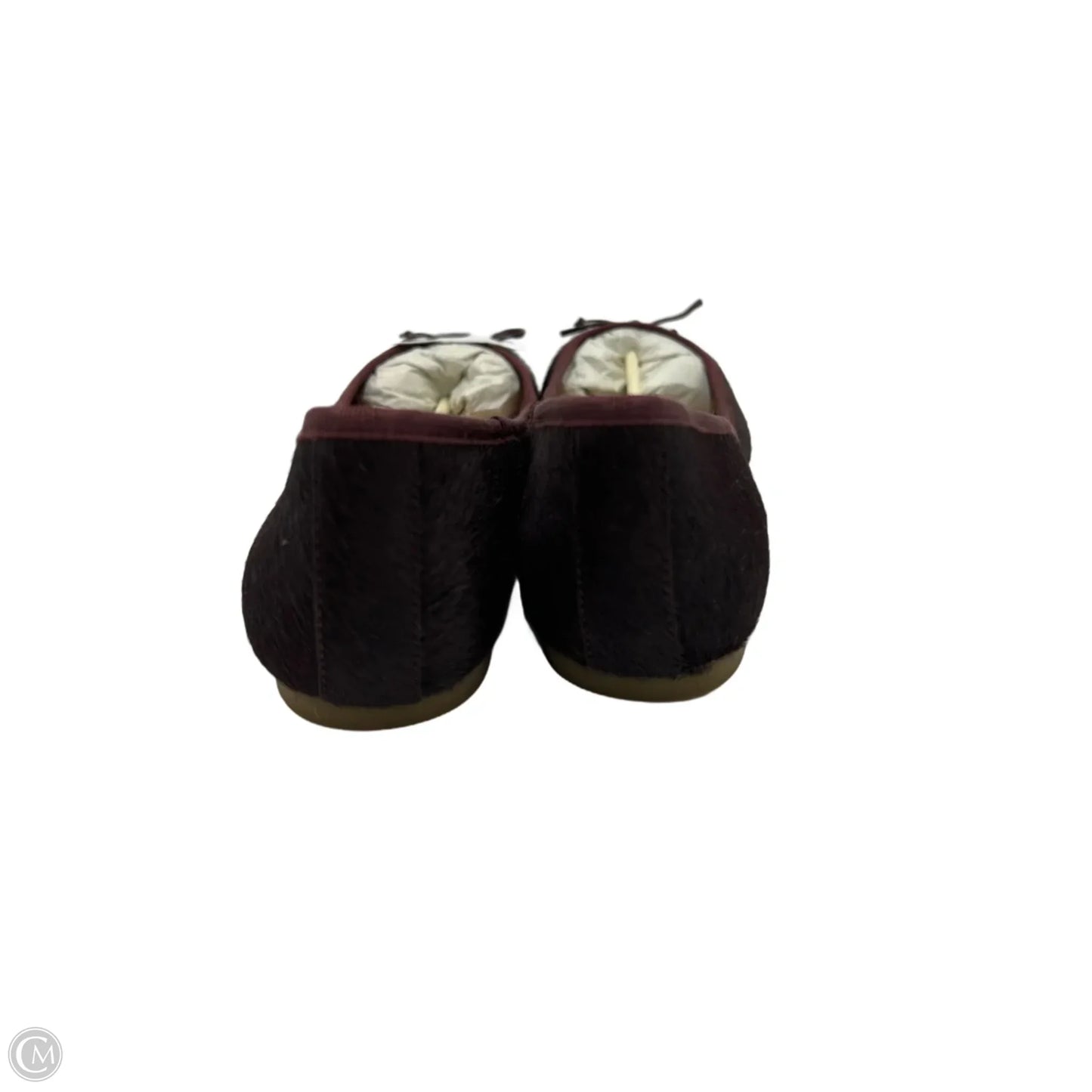 Like New! Shoes Flats By Banana Republic In Maroon, Size: 8