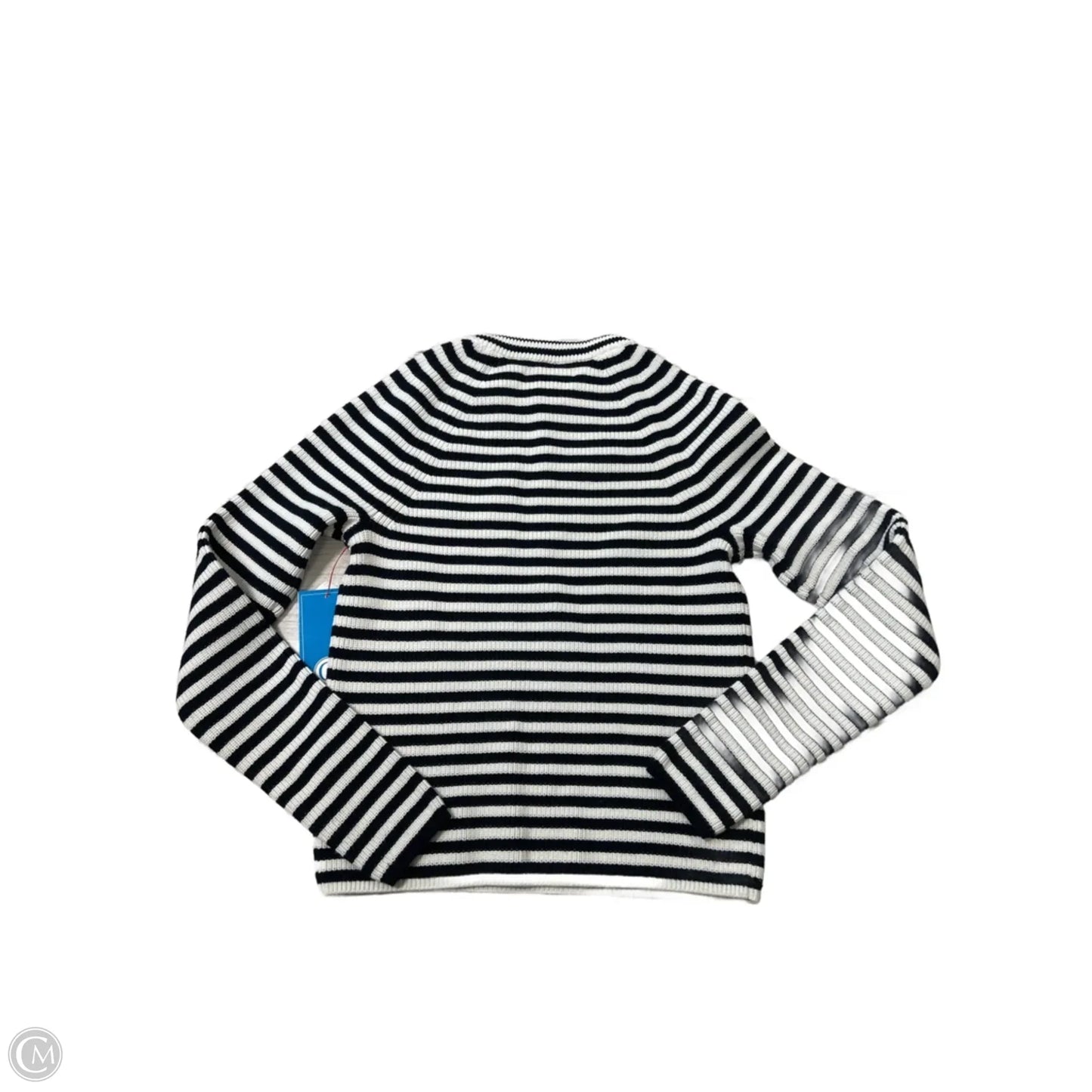 Sweater By Banana Republic In Striped Pattern, Size: M