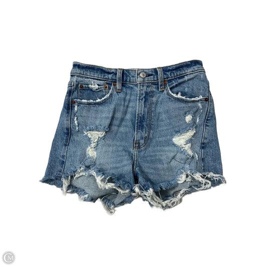 Shorts By Abercrombie And Fitch In Blue Denim, Size: 2