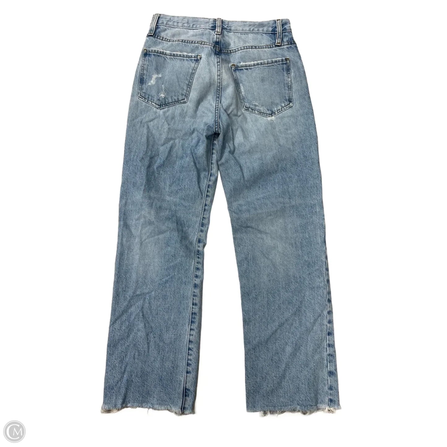 Jeans Cropped By Frame In Blue, Size: 0