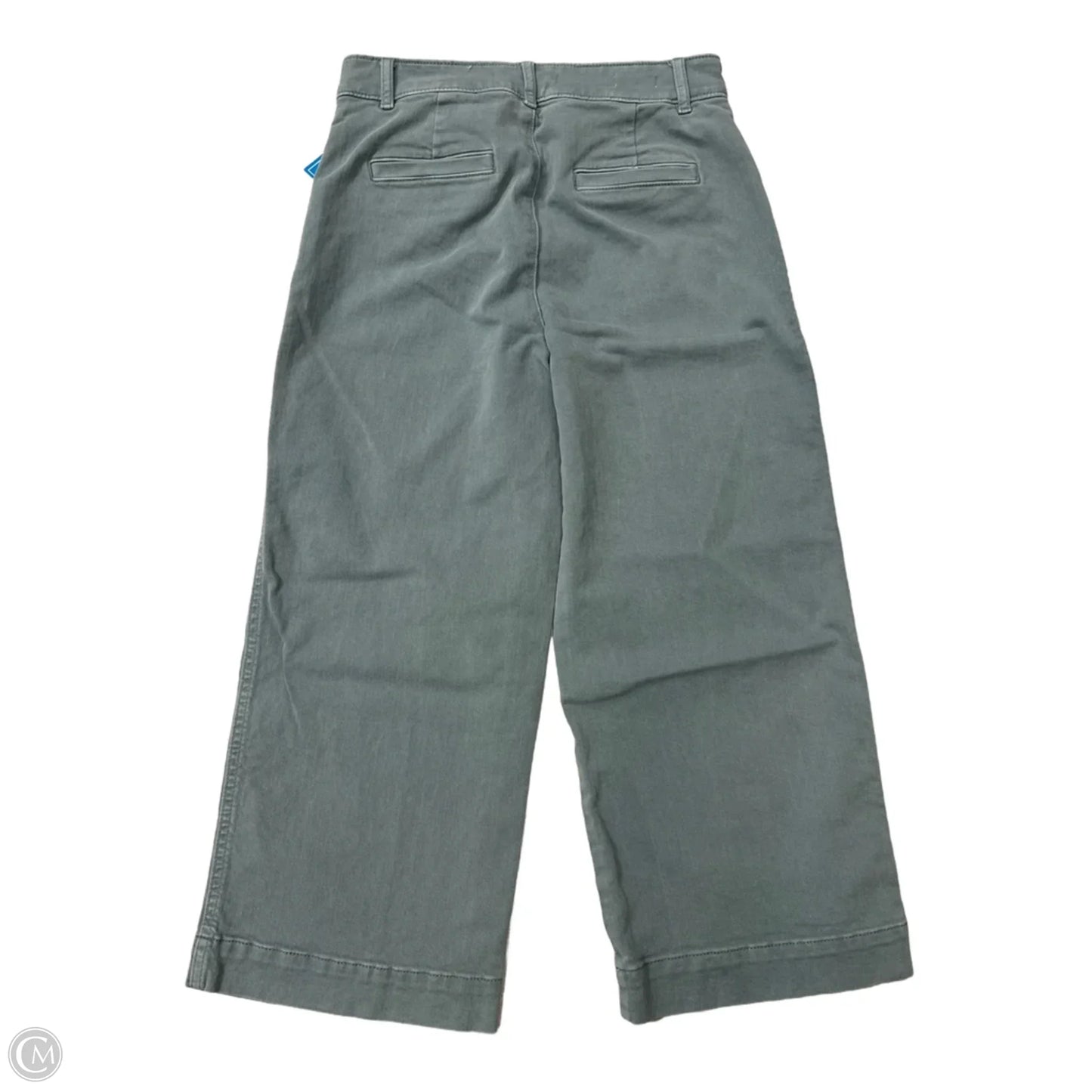 Pants Cropped By Loft In Green, Size: 4p