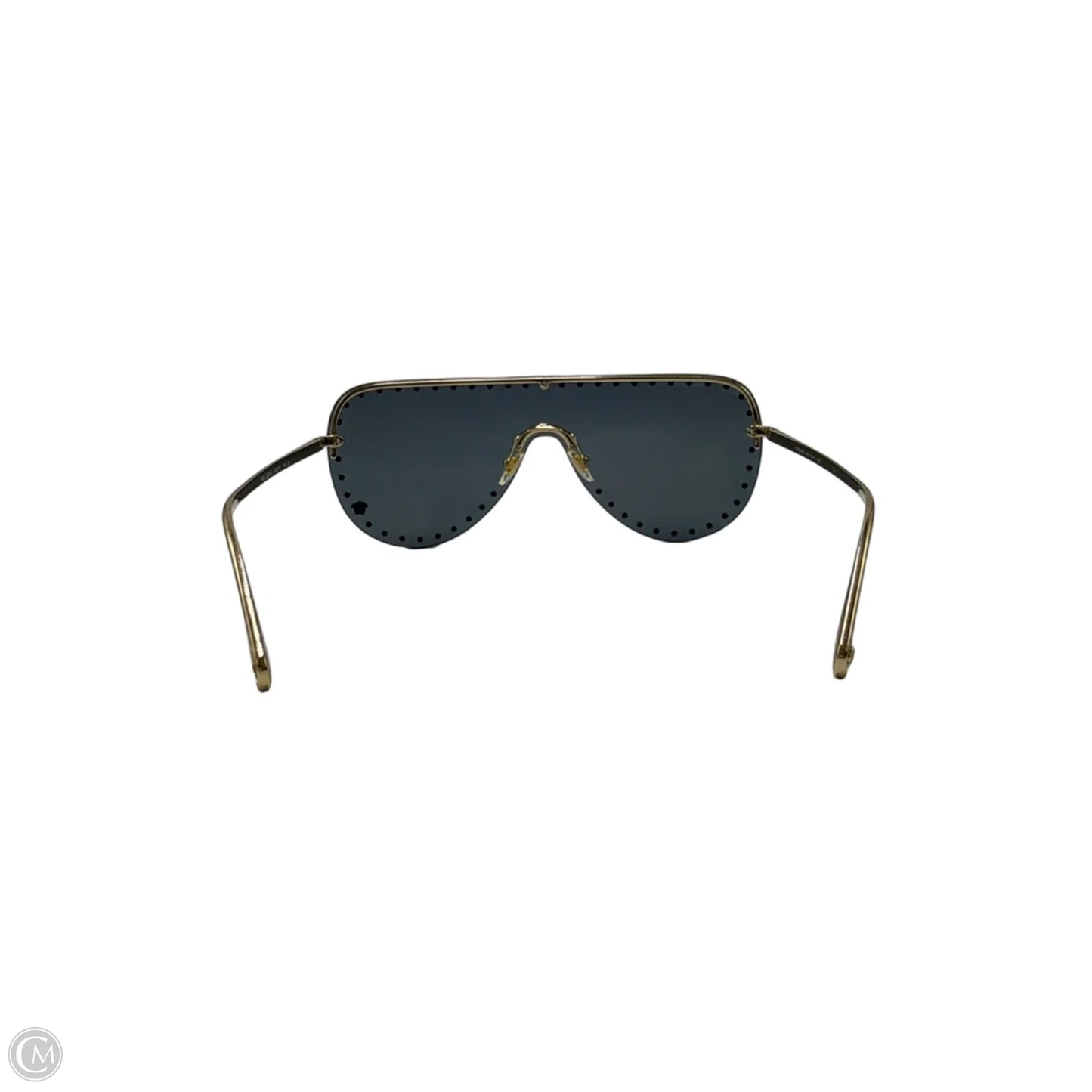 Studded Shield Luxury Sunglasses By Versace