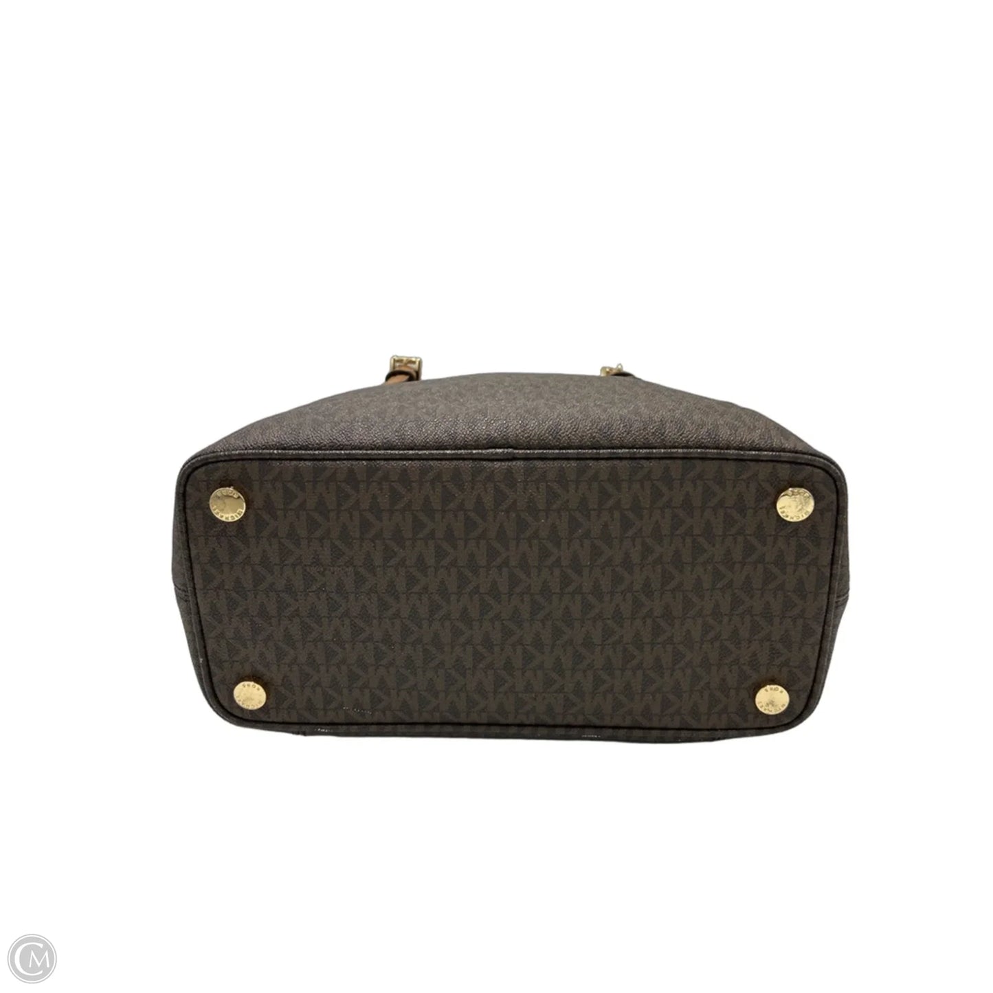 Handbag Designer By Michael Kors Brown Monogram