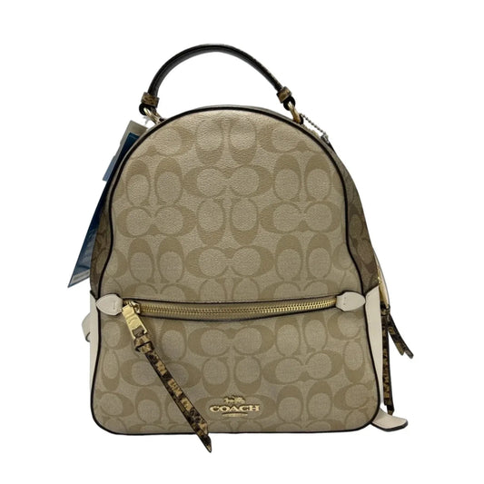 Coach Jordyn Designer Backpack in Signature Canvas