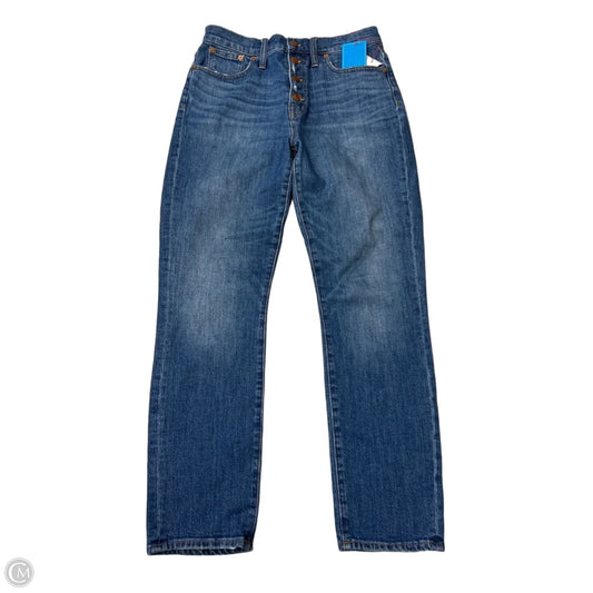 Jeans Straight By Madewell In Blue, Size: 6