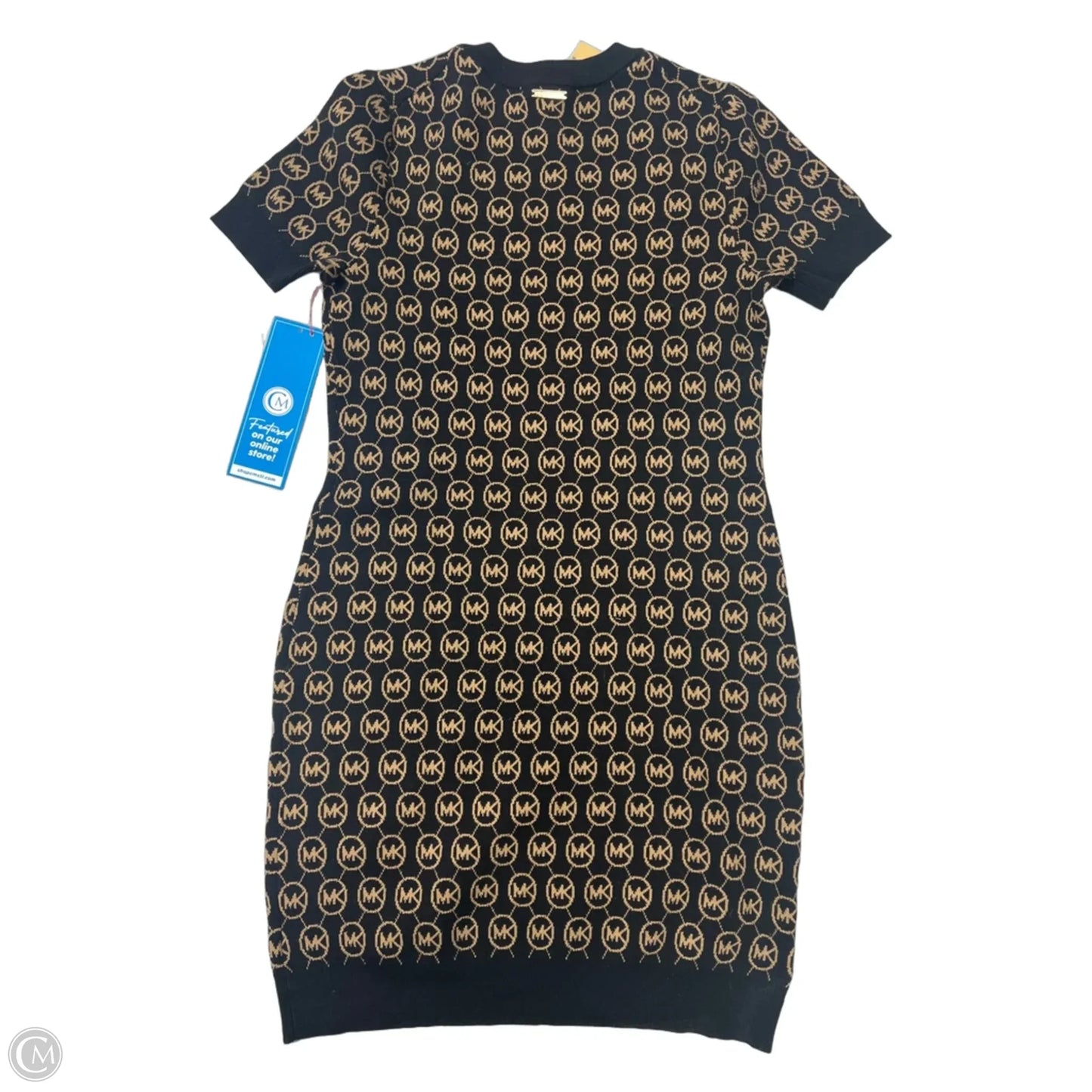 michael kors black and gold dress Michael Kors Dress Woman color Black