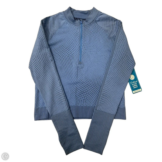 Athletic Top Long Sleeve Crewneck By Lululemon In Blue, Size: M