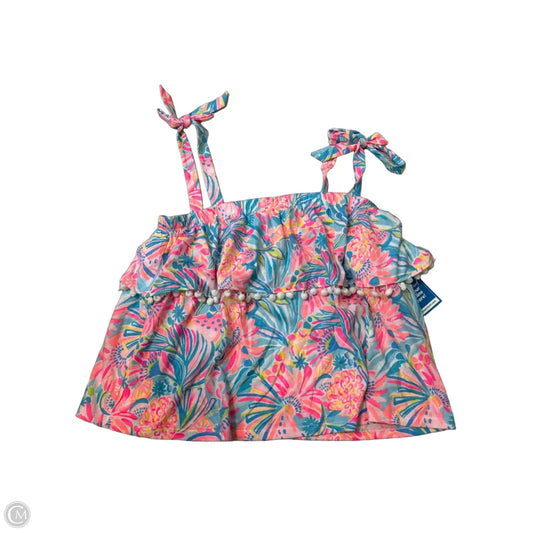 Top Sleeveless Designer By Lilly Pulitzer In Multi-colored, Size: Xl