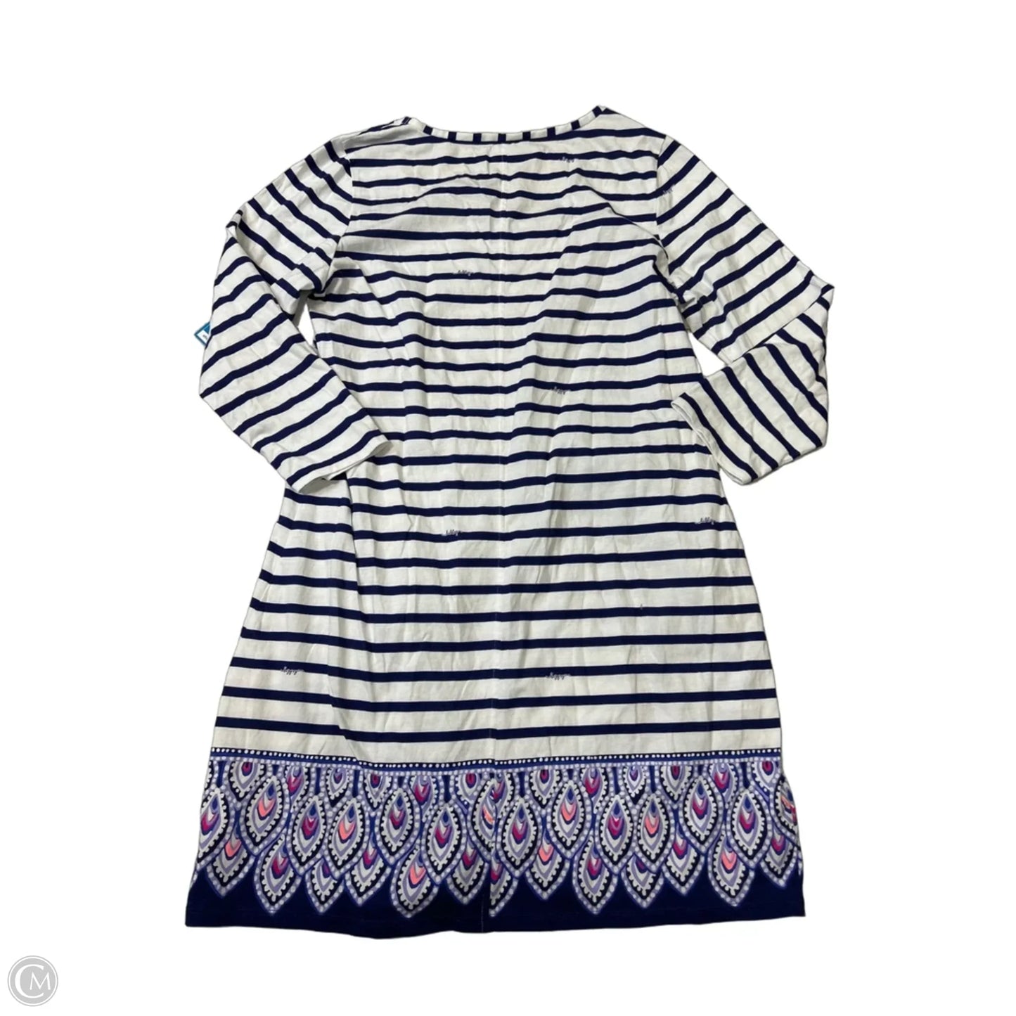 Dress Designer By Lilly Pulitzer In Striped Pattern, Size: Xl