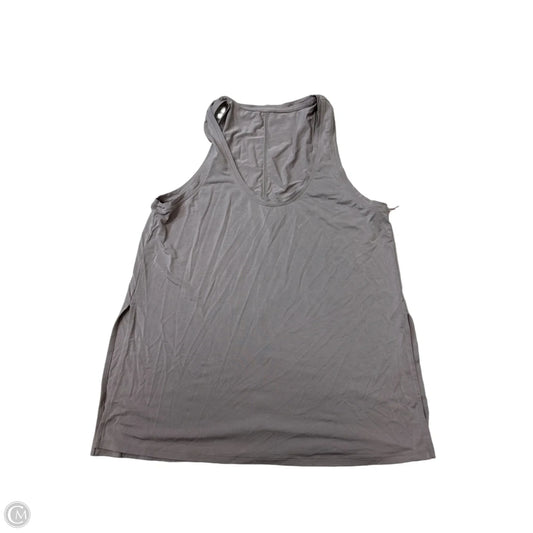 Athletic Tank Top By Lululemon In Taupe, Size: M