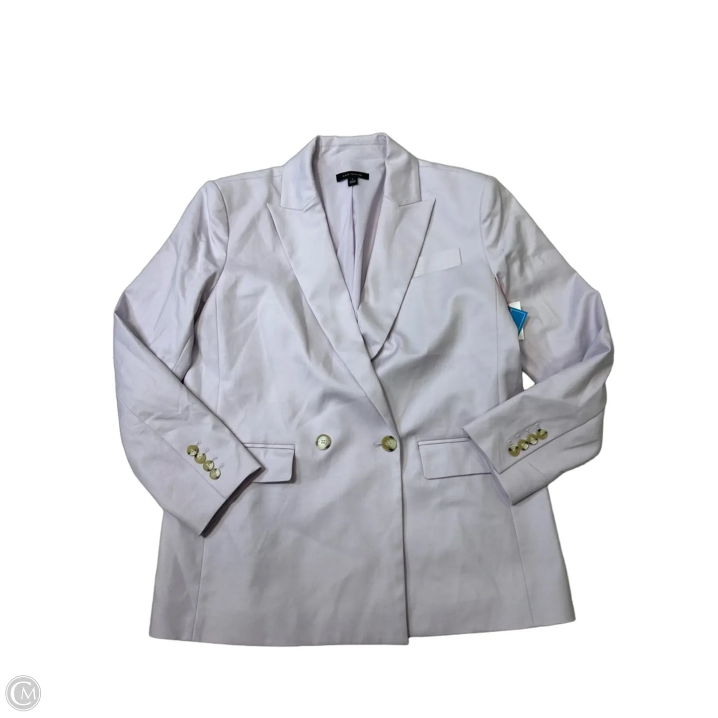 Blazer By Ann Taylor In Purple, Size: M