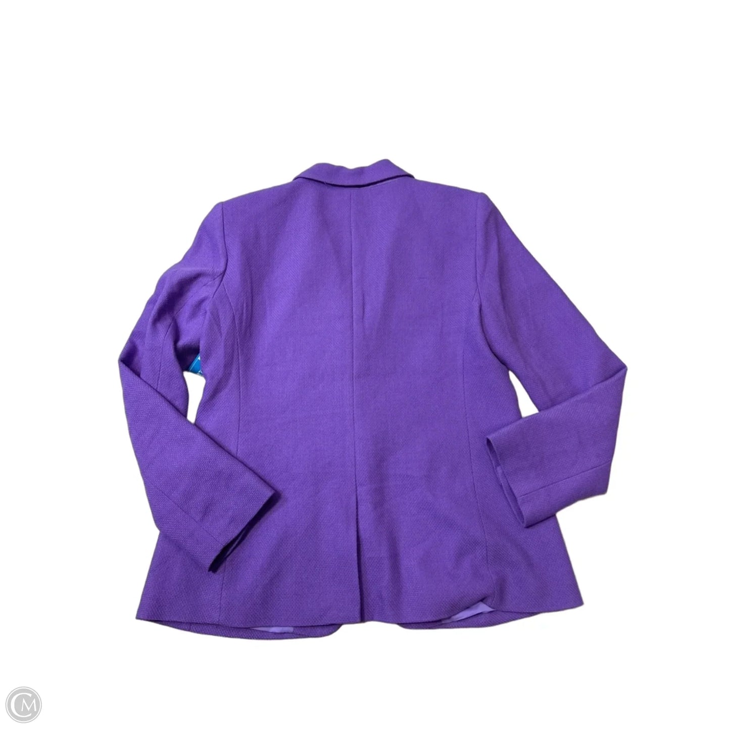 Blazer By Ann Taylor In Purple, Size: M
