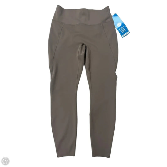 Athletic Leggings By Nike Apparel In Brown, Size: M