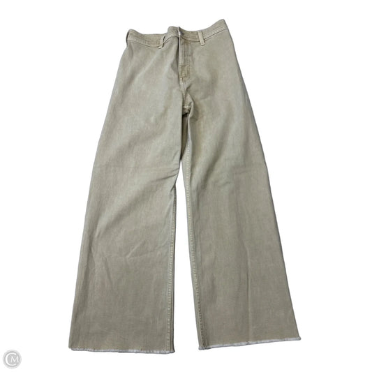 Jeans Cropped By Pistola In Tan, Size: 2