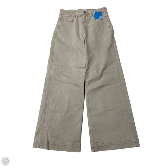 Jeans Cropped By Paige In Tan, Size: 2