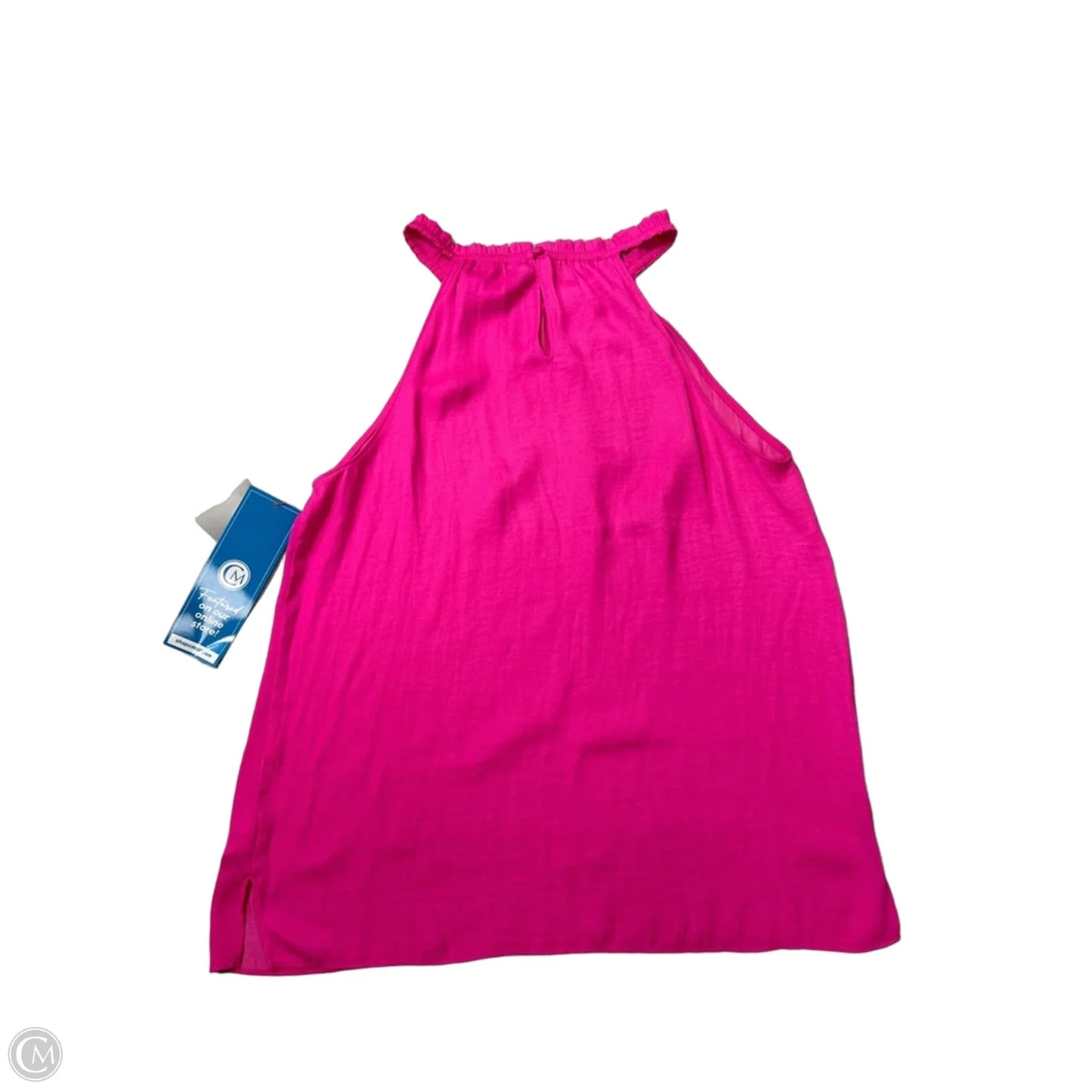 Top Sleeveless By Naked Zebra In Pink, Size: S