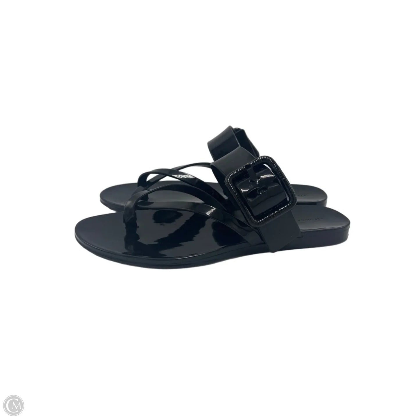 Sandals Flats By Veronica Beard In Black, Size: 7