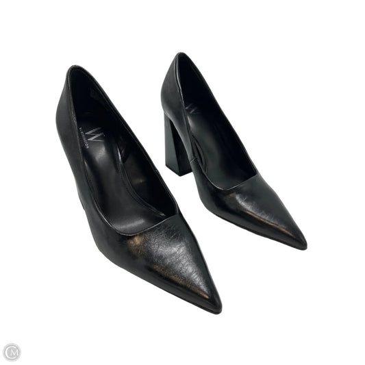 Shoes Heels Block By Worthington In Black, Size: 9.5