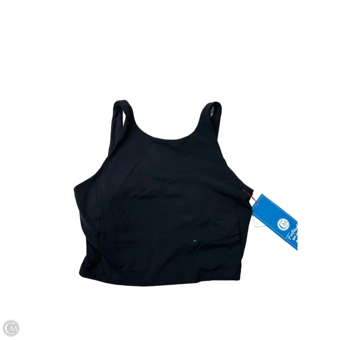 Athletic Tank Top By Lululemon In Black, Size: M
