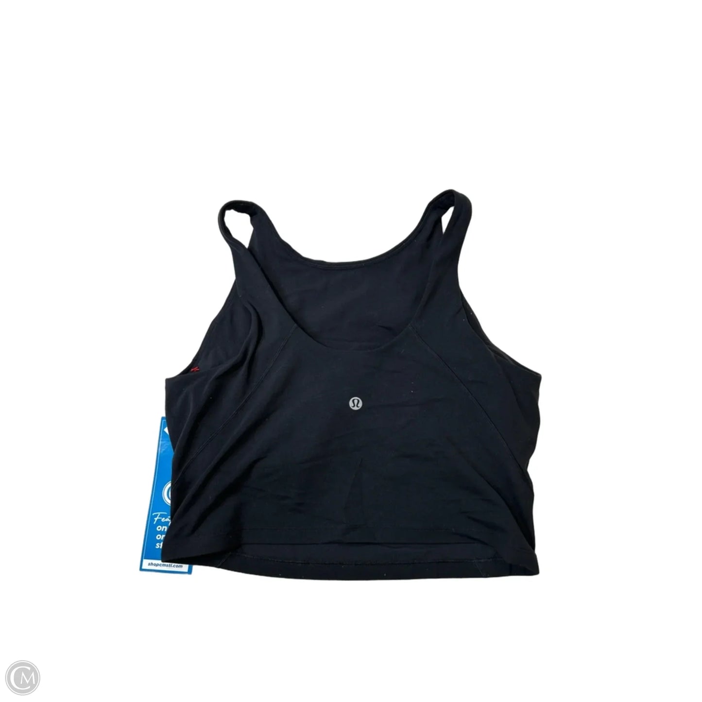 Athletic Tank Top By Lululemon In Black, Size: M
