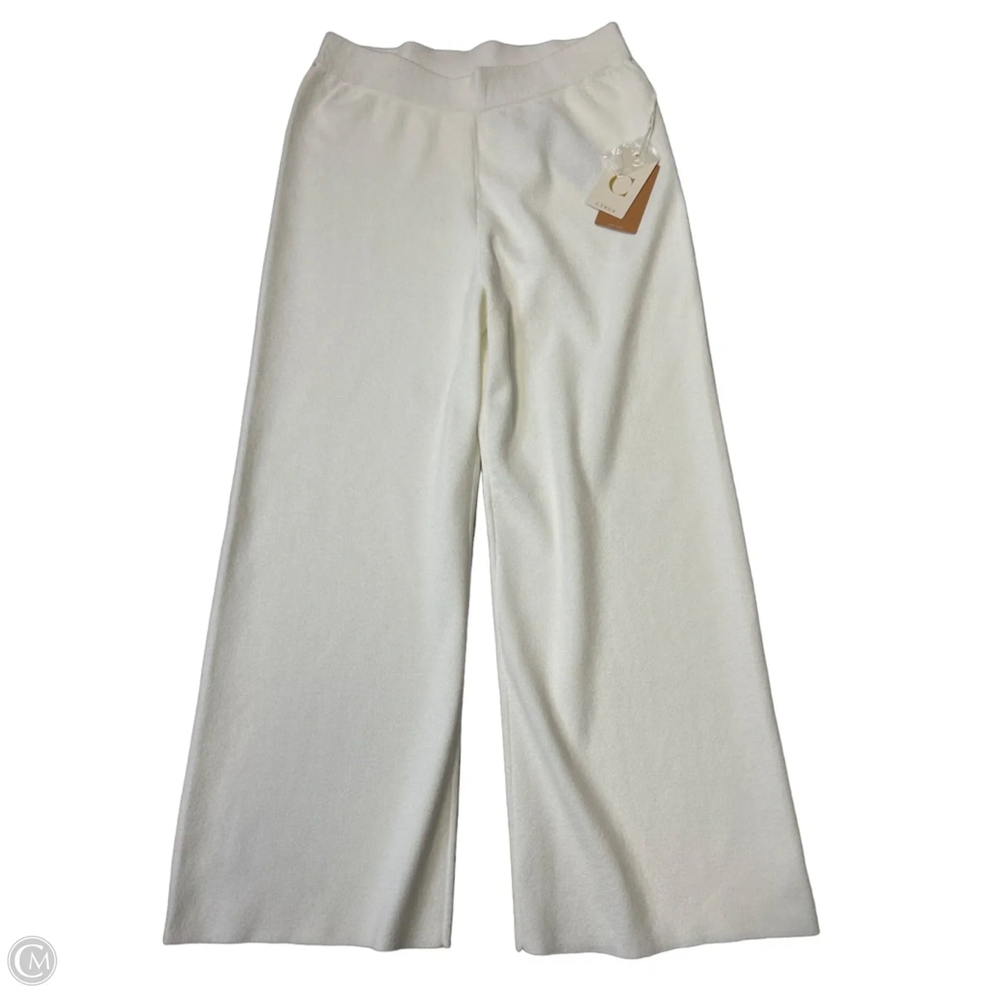 New! Pants Wide Leg By Cyrus Knits In White, Size: M