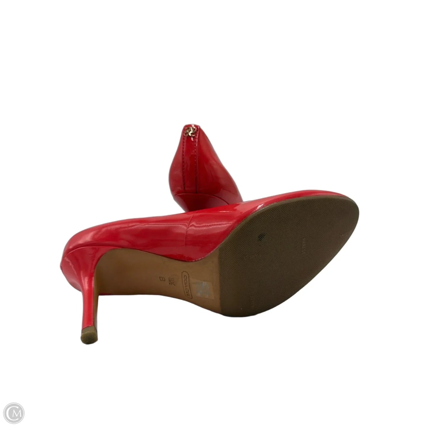 Shoes Designer By Coach In Pink, Size: 8.5
