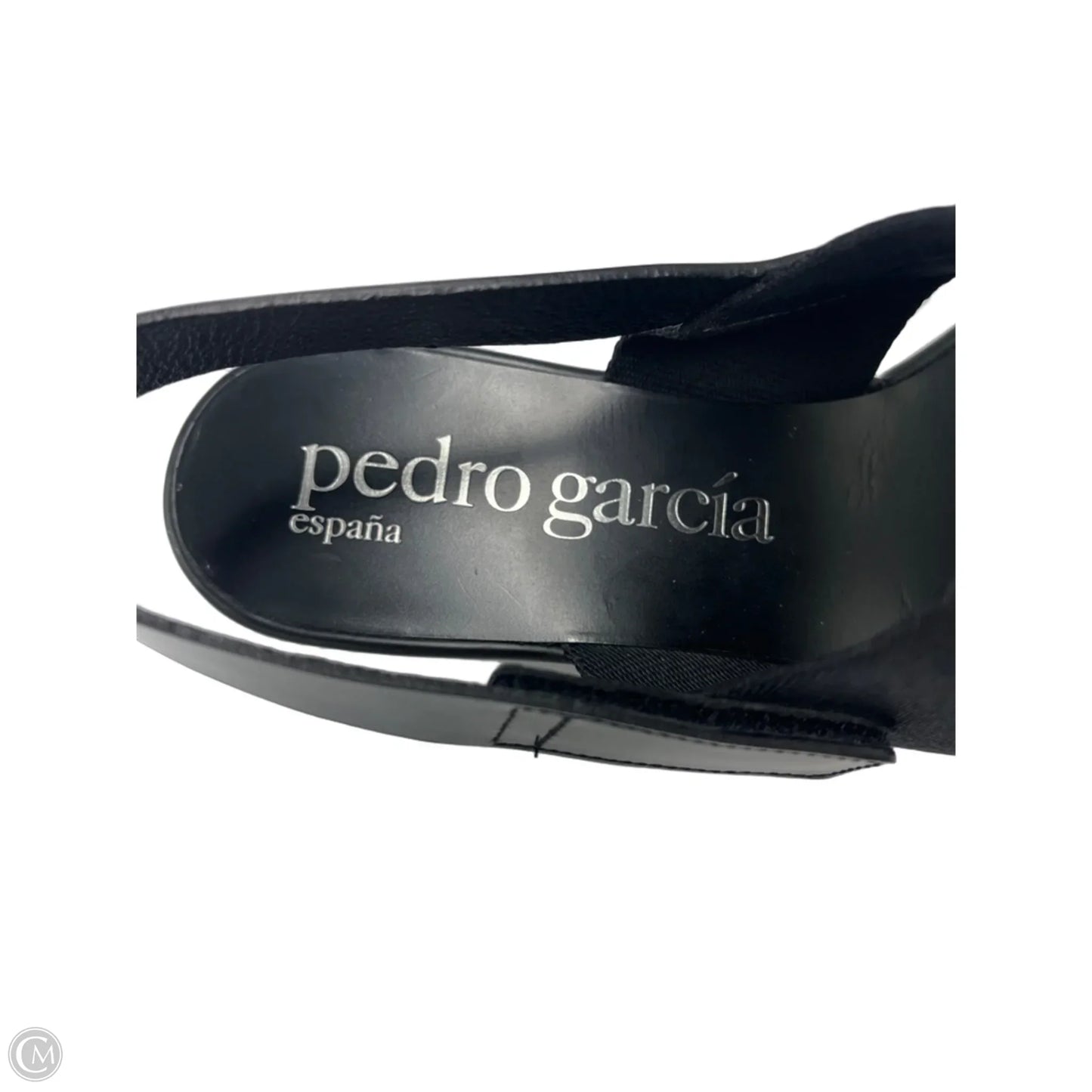 Sandals Heels Platform By Pedro Garcia In Black, Size: 8.5
