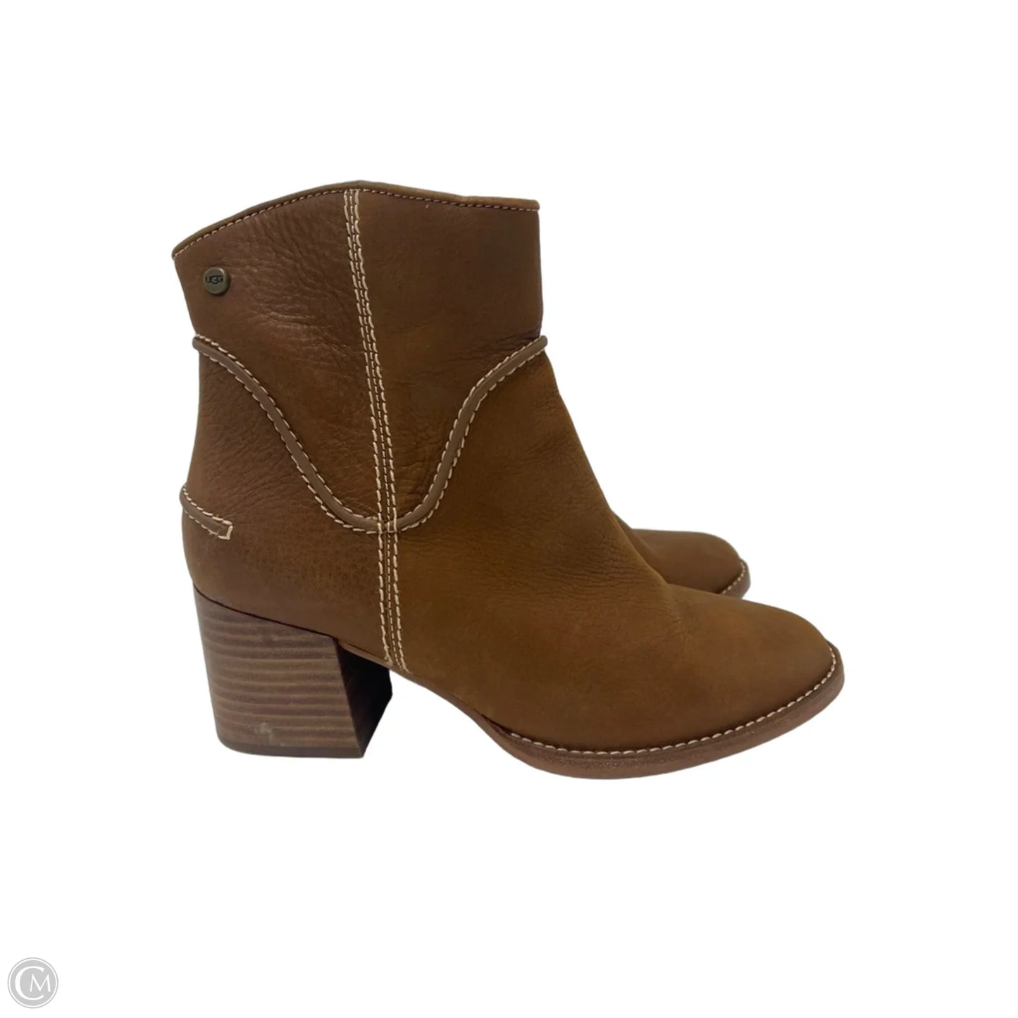 Boots Designer By UGG In Brown, Size: 7.5