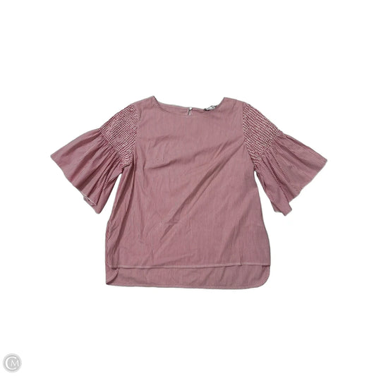 Top Short Sleeve By Vineyard Vines In Striped Pattern, Size: Xl