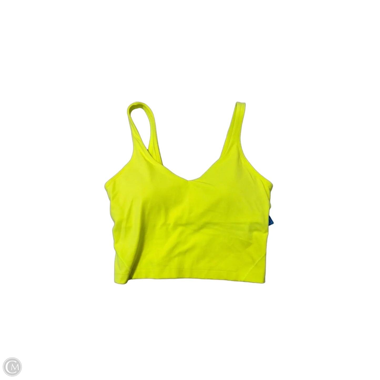 Athletic Tank Top By Lululemon In Yellow, Size: S