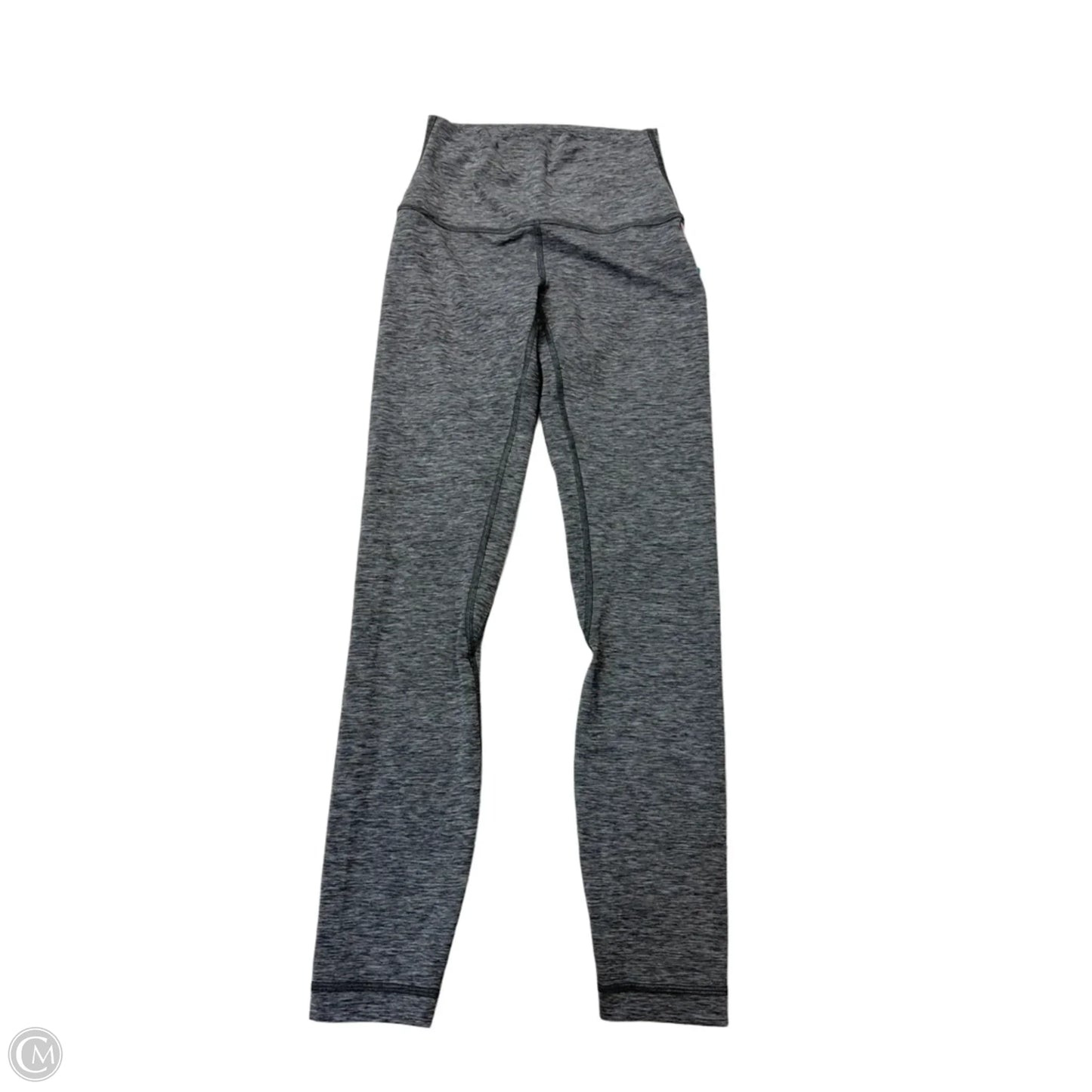 Athletic Leggings By Lululemon In Grey, Size: Xs