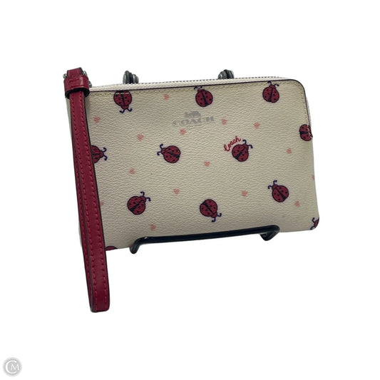Ladybug Wristlet Designer By Coach