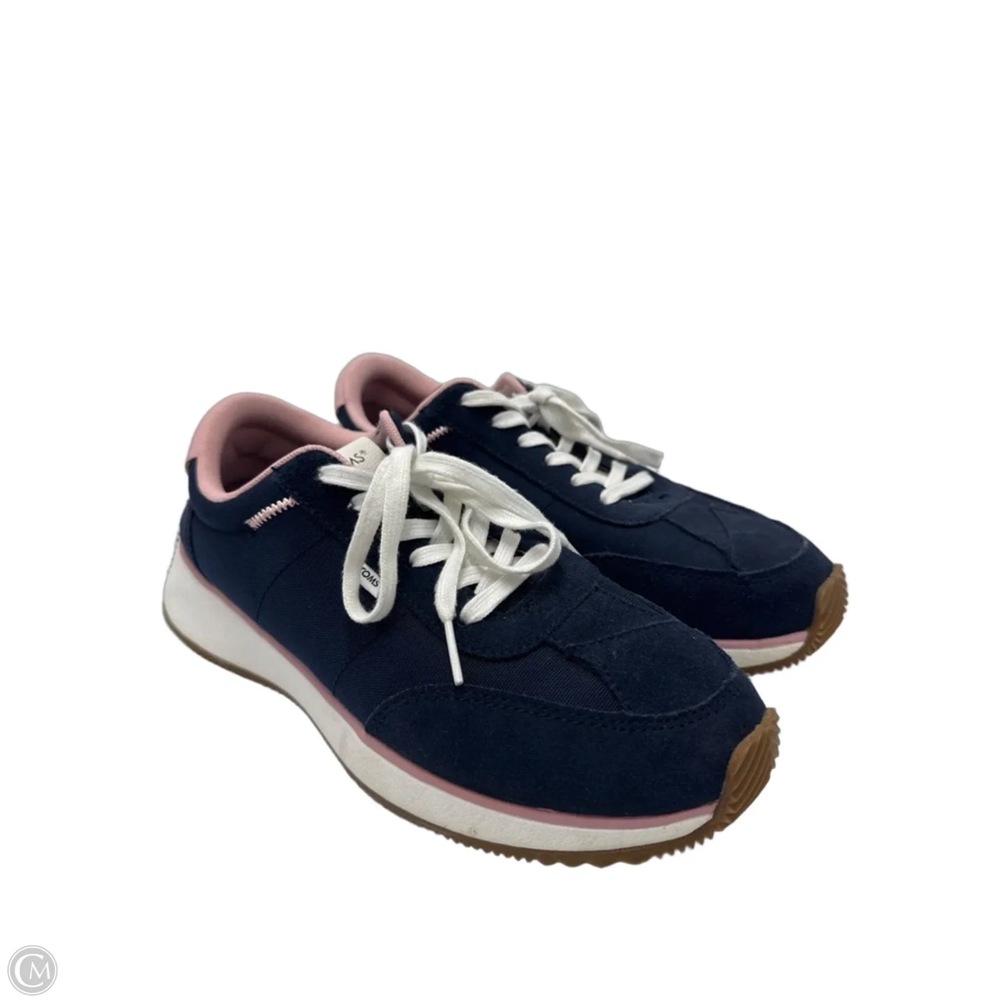 Like New! Shoes Athletic By Toms In Navy, Size: 7.5